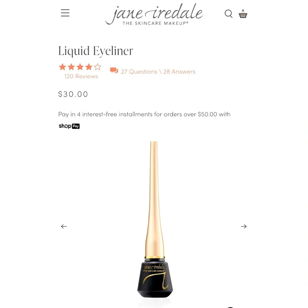 Jane iredale liquid eyeliner
